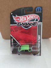 Hot Wheels 2011 Mopar Garage 57 Plymouth Fury Satin Blackgreen - Real Riders