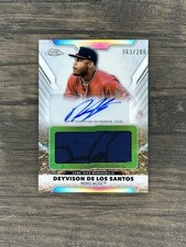 Deyvison De Los Santos - 2025 Topps Pro Debut (#PDJAR-DD) Jumbo Relic /200 Auto