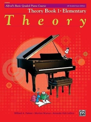 Alfred's Basic Graded Piano Course, Theory Book 1 Piano Book By Willard A. Palme