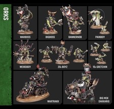 Warhammer 40k Armageddon: Ork Half - New on Sprue