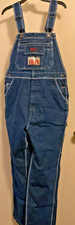 Five Brother Denim Bib Overall Men 36/34 Relaxed Fit Full Cut WATERLESS NEW NWT