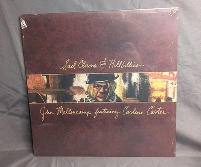 John COUGAR Mellencamp Carlene Carter Sad Clowns and Hillbillies Vinyl New LP 