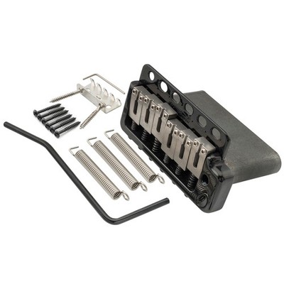 Wilkinson WVP6-SB Black 54mm Guitar Tremolo Bridge Steel Saddles Block For Strat