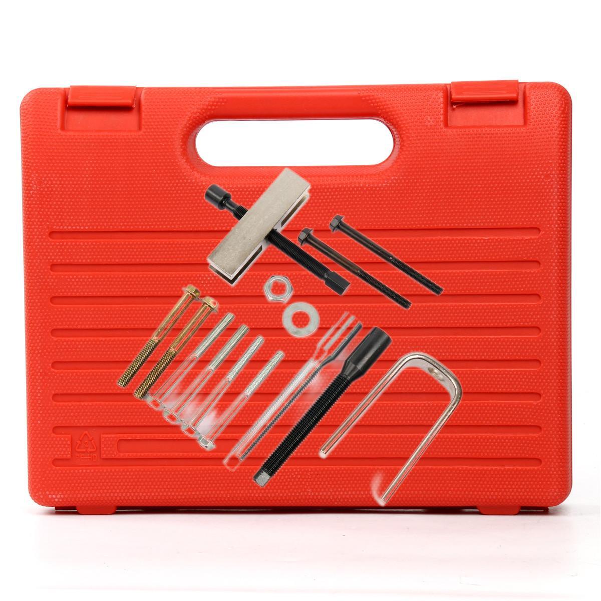 15PC Steering Wheel Puller and Lock Plate Compressor Tool