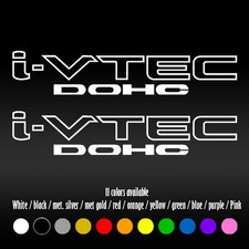 9 IVTEC DOHC VTEC Window Car Honda Si Type Ac...