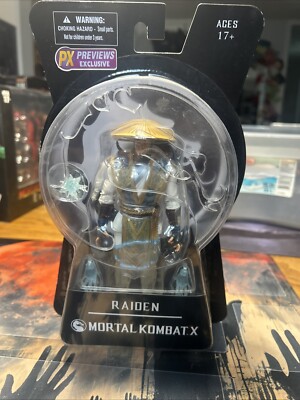 Mezco Toyz Mortal Kombat X RAIDEN 6'' Figure PX Exclusive New Sealed