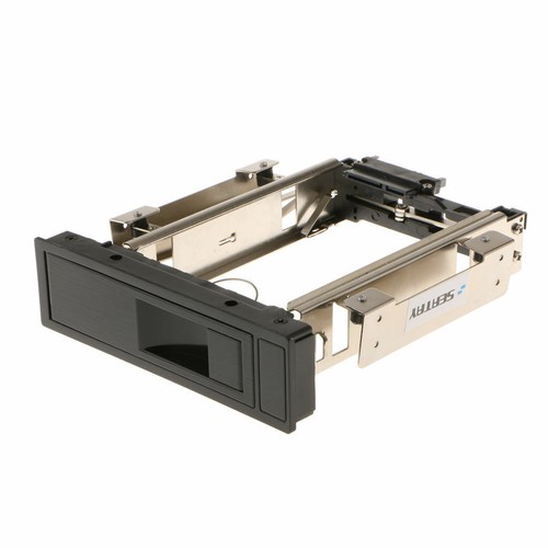 5.25 inch Tray-Less SATA Mobile Rack for 1 x 3.5" HDD Enclosure Hot-swap Dock - Picture 9 of 11