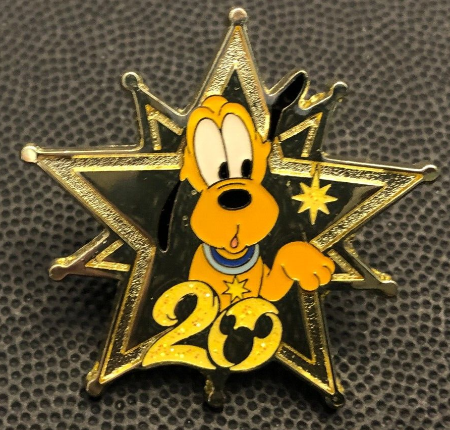 Disney pin 152437 Pluto Game Prize 20th Anniversary 20 Tokyo