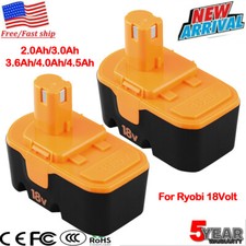 18V Battery replace For Ryobi ONE P100 P102 P105 ABP1801 13022 ABP1803 1322401