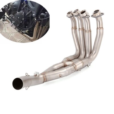 51mm YZF R6 2006-2016 Exhaust System Header Link Pipe Stainless Steel 2 inch