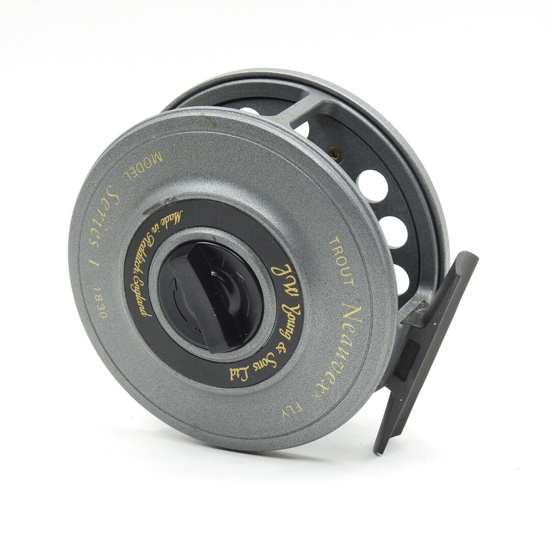 J.W. Young Model 1830 Trout Neauvex Fishing Reel. W/ Spare