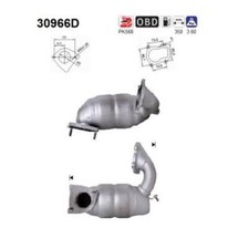 AS 30966D Katalysator für Nissan Primastar X83