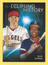 MIKE TROUT Singles, Inserts, & Parallels (With Pictures) / You Pick The Cards