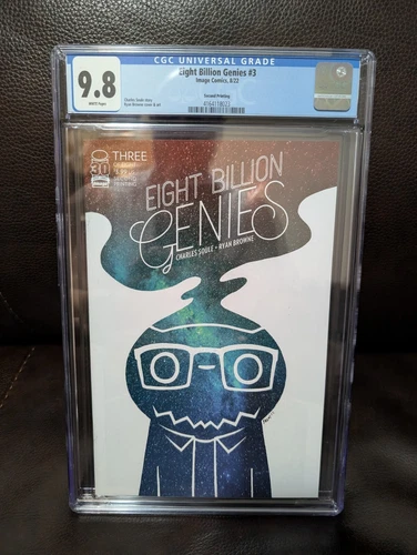 Eight Billion Genies #3 2nd Print CGC 9.8 Image Comics 2022