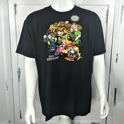 Mens T Shirt Super Mario Bros Nintendo Video Game Size 2XL | eBay
