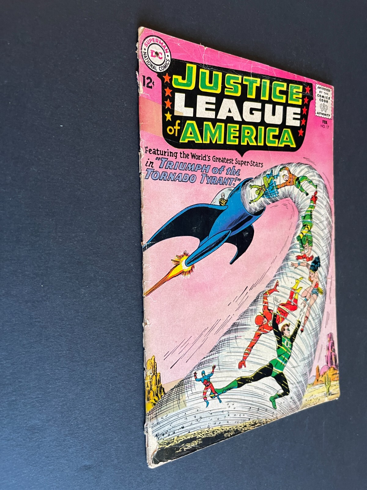 Justice League of America 17 Tornado Tyrant Appearance (DC, 1963