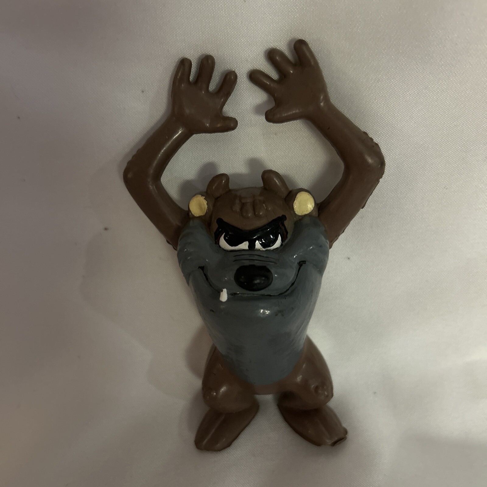 Looney Tunes Taz 5 Inch Action Figure With Raised Arms 1986 Vintage Loose