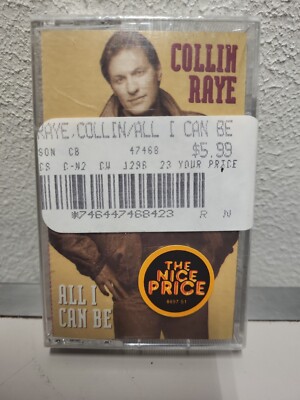 COLLIN RAYE ALL I CAN BE tape cassette New Sealed old stock music