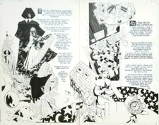 Chris BACHALO ~The WITCHING HOUR~ DC/Vertigo- Double Page SPLASH ~Year 2000