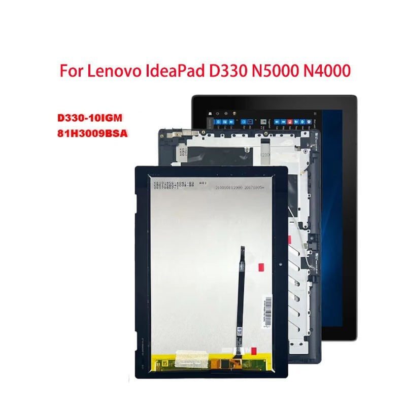 For Lenovo IdeaPad D330 N5000 N4000 D330-10IGM LCD Display Screen
