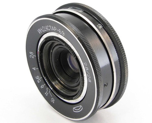 ⭐MINT⭐ Virtually NEW! INDUSTAR-69 USSR Wide Angle Pancake Lens M39 MMZ-LOMO #8 - Picture 3 of 6