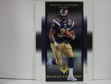 2005 Ultimate Collection Football Card #89 Steven Jackson /550