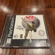 VR Baseball 97 (Sony Playstation 1 ps1) Complete Tested & Works MLB