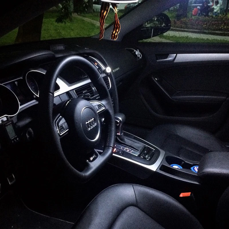 KIT Actualización Interior LED AUDI A6 C7 4G Avant Premium 17 SMD Blanco Sin Errores Foto 3 de 4