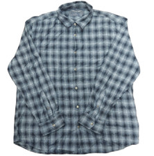 Calvin Klein Mens Long Sleeve Plaid Cotton Shirt Various Colors