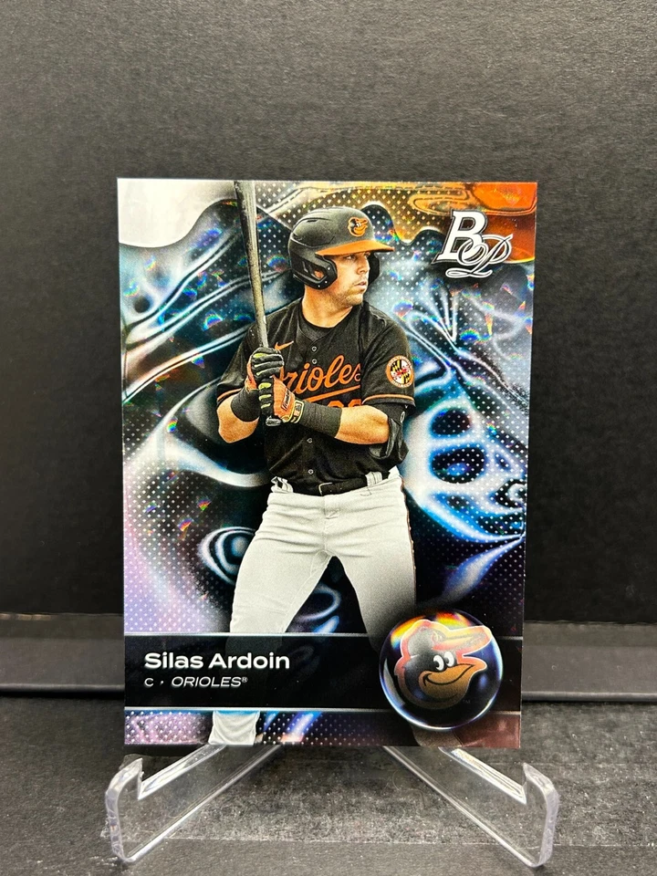 2023 Topps Bowman Platinum ICE PATTERN FOIL - LOT - Ritter, Ardoin, Romero, Boyd - Image 2 of 4