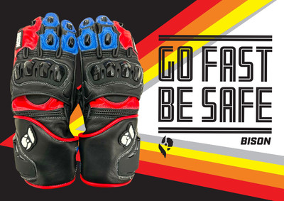 Bison Thor.1 Motorcycle Racing Gloves