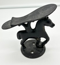 ANTIQUE 1800's "Prancing Pony" foot rest for cobbler