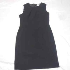 Calvin Klein Fitted Knee Length Sheath Dress Classic Office Career Stretch 10