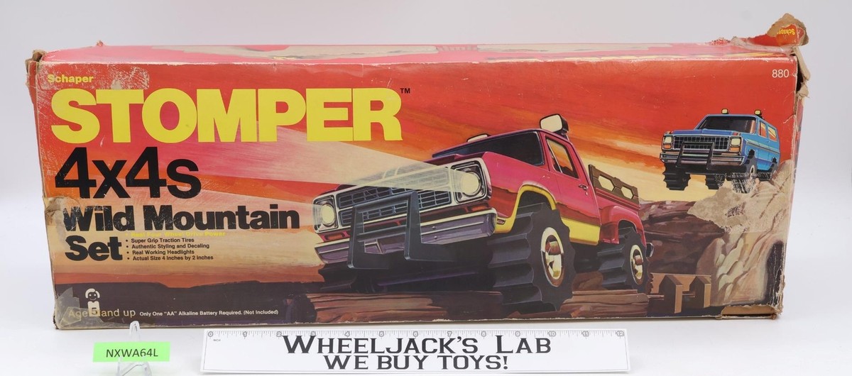 Wild Mountain Track Foam 4x4 Stompers Rough Riders 1983 Schaper