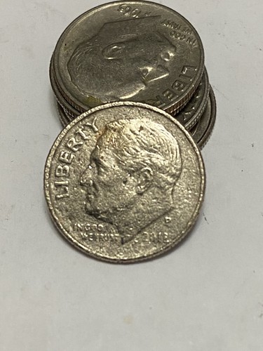 2012 P Roosevelt Dimes Improperly Annealed sintered Error - Picture 2 of 4
