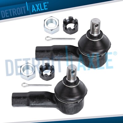Both (2) Front Outer Tie Rod Ends Replacement for Suzuki Esteem Swift All Models