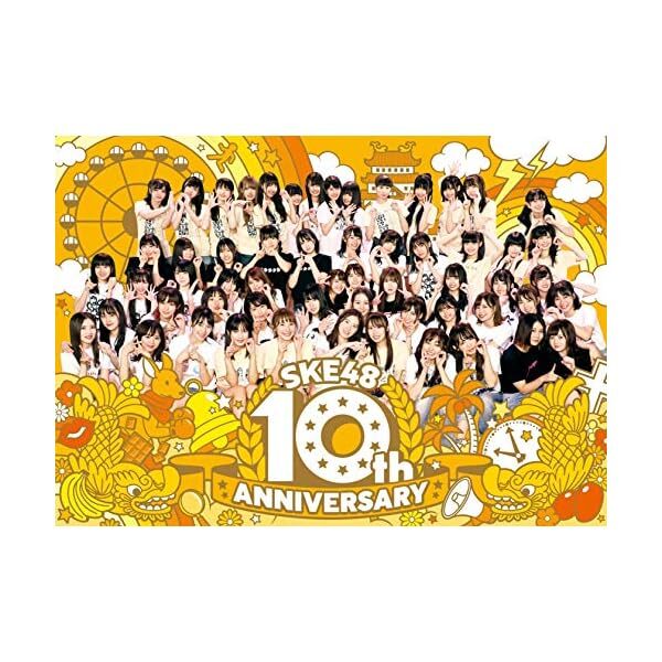 SKE48 10th ANNIVERSARY (3 DVDs) Official Collectible Exclusive Authentic