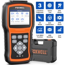 FOXWELL NT630 Plus OBD2 Scanner Diagnostic Tool ABS Bleeding SRS Car Code Reader