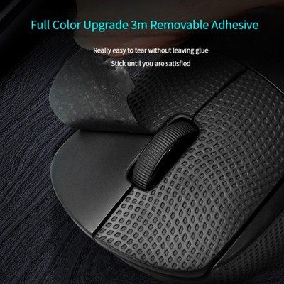 For Logitech GPW/G502 G403 G603 G703 Mouse Half Wrap Anti-slip Leather Stickers