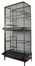 X-LARGE Double Stackable Canary Budgies Aviary Cockatiel Sugar Glider Bird Cage