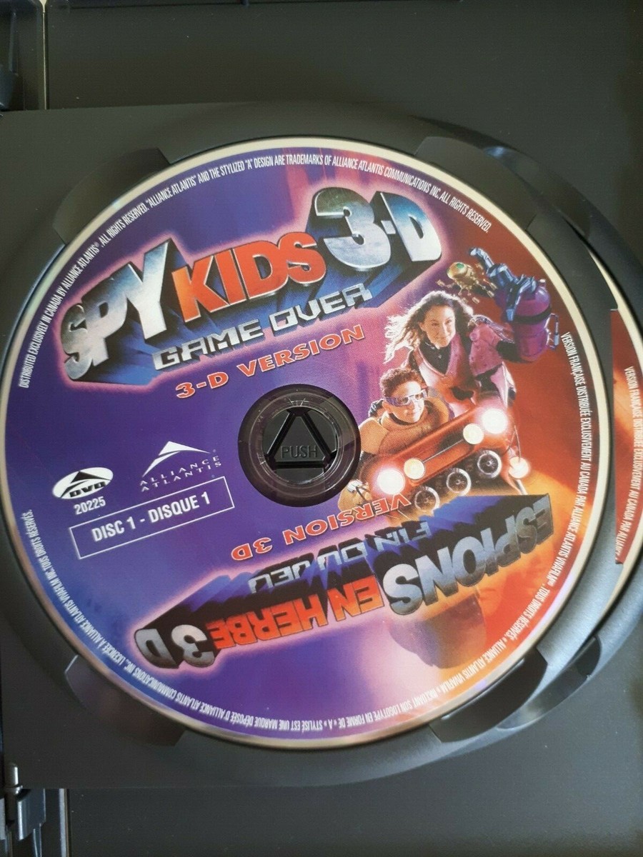 Spy Kids 3-D Game Over (Two-Disc Collector's Series) | eBay
