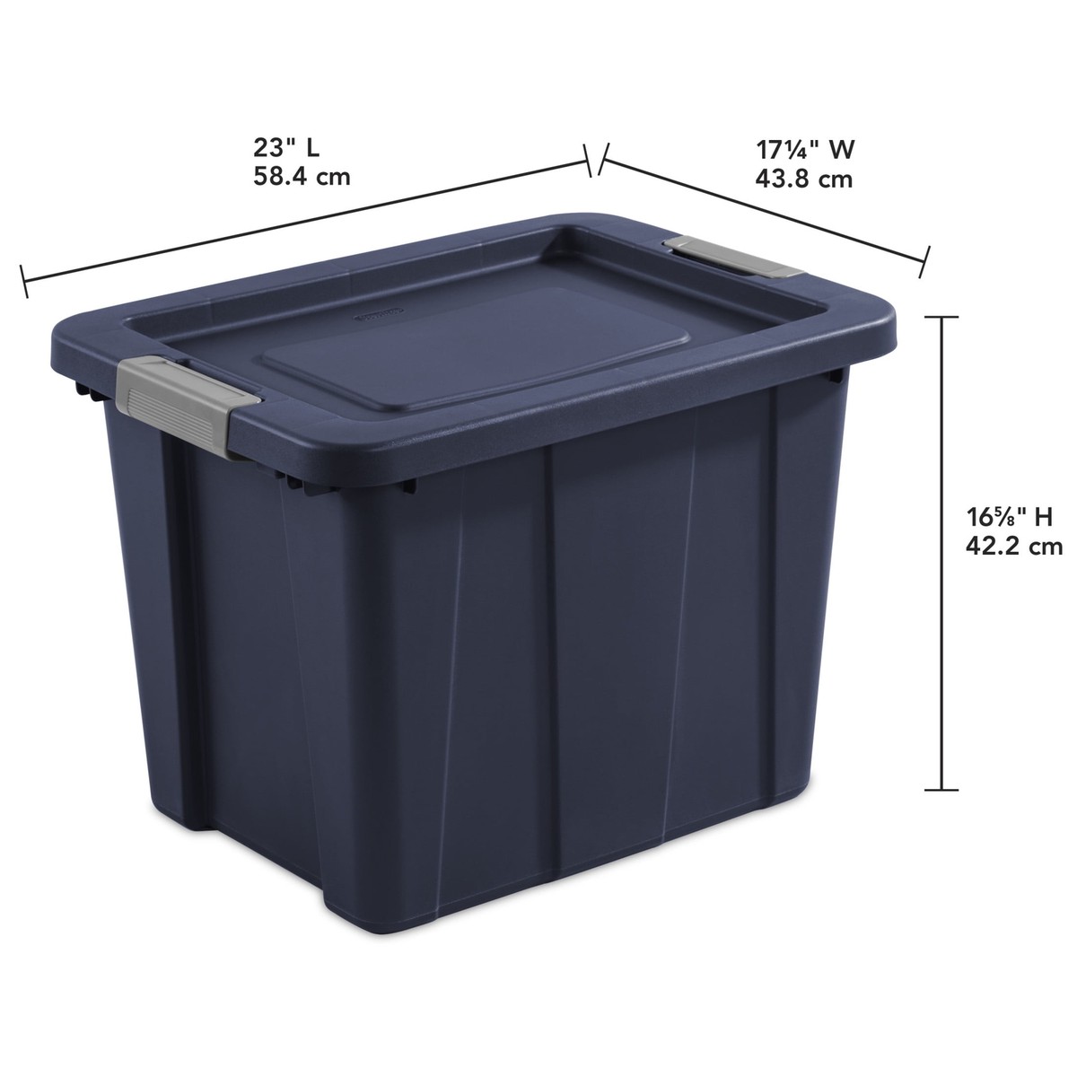 18 Gallon Tote Walmart Clear Storage Totes Sterilite 18 Gallon
