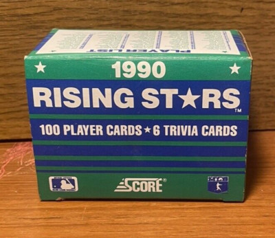 1990 Score Rising Star Baseball Set