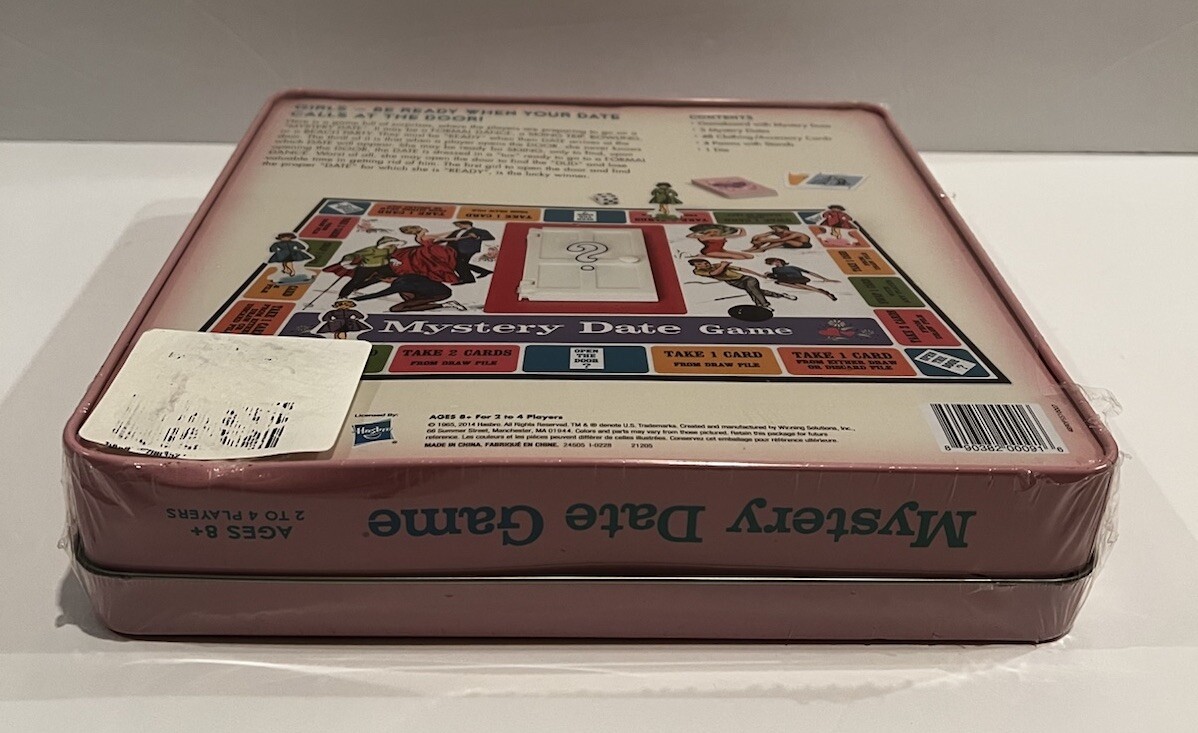 Mystery Date Nostalgia Edition Collectible Tin Board Game Classic