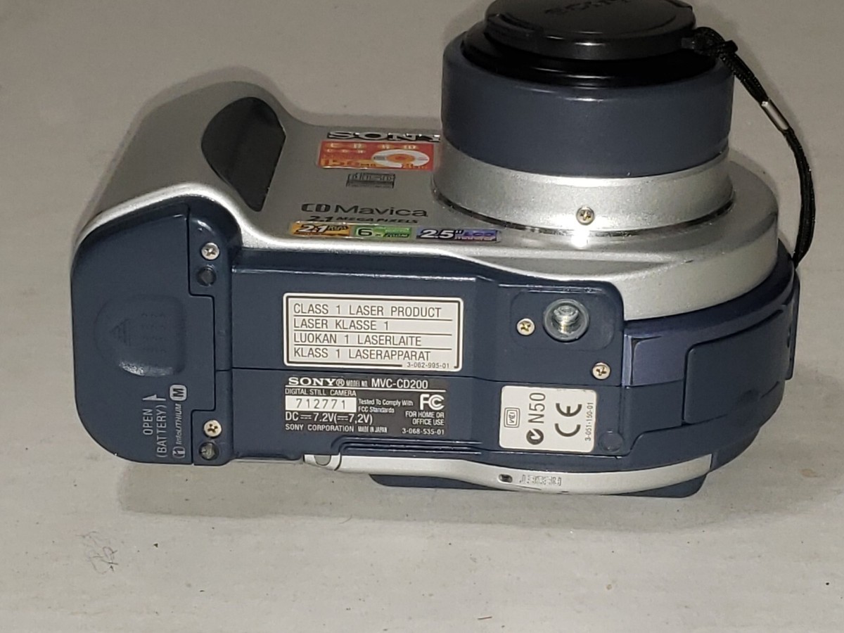 SONY MVC-CD200 CD Mavica デジタルスチルカメラ Sony MVC-CD200