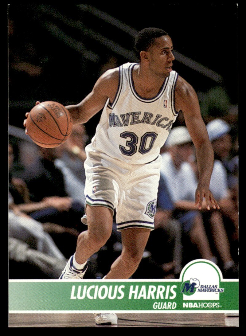 1994-95 NBA Hoops #42 Lucious Harris Dallas Mavericks | eBay