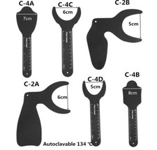 Dental Photo Contrast Board Intraoral Contrastor Background Black 134 C