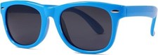 Pro Acme TPEE Rubber Kids Age 3-10 Sky Blue Flexible Polarized Sunglasses