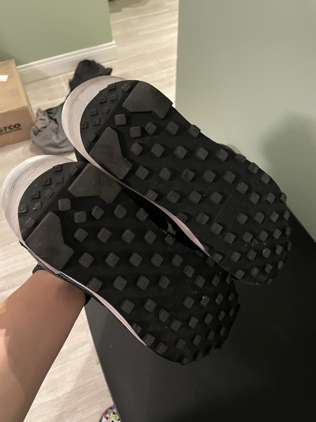 SACAI X NIKE Taglia 8 5 Nike sacai x LDWaffle nere