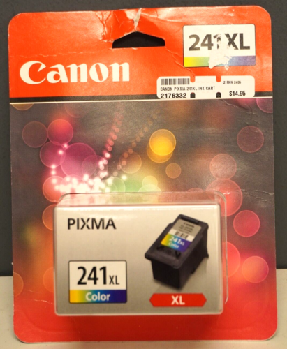 NEW SEALED Canon Pixma CL-241XL Color Ink Cartridge High-Yield - Picture 1 of 5